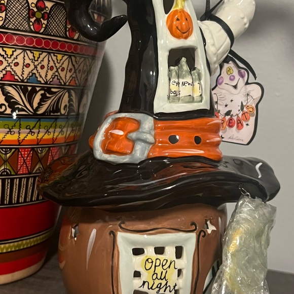 Spooky Halloween Witch Hat Decor by Blue Sky - Picture 2 of 6